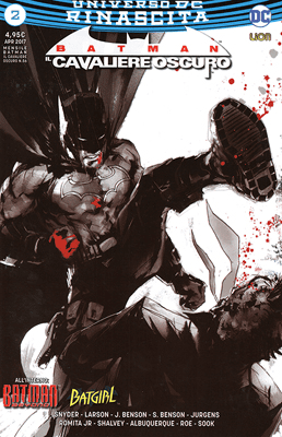Batman Il Cavaliere Oscuro Rinascita Variant Cover 2