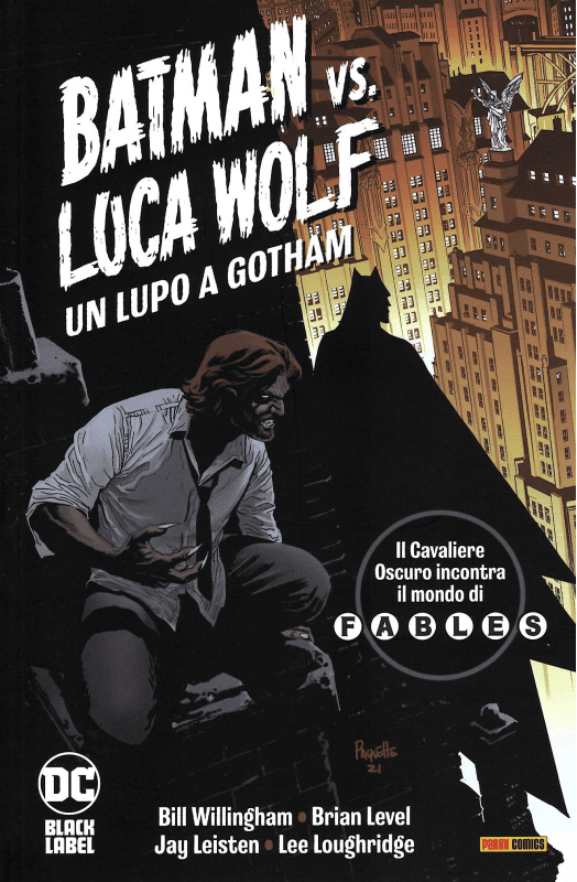 Batman Vs. Luca Wolf Un Lupo A Gotham