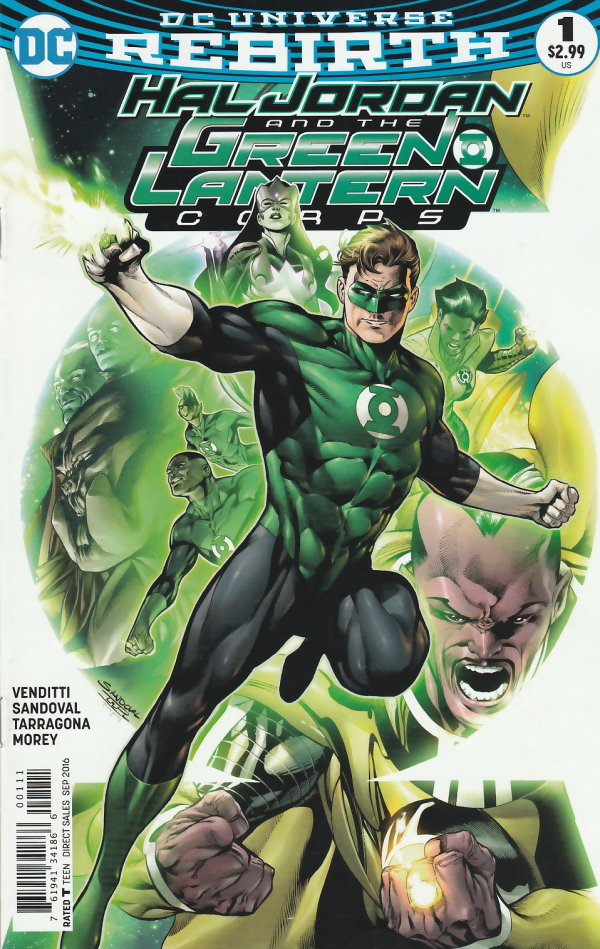 Hal Jordan And The Green Lantern Corps Rebirth 1