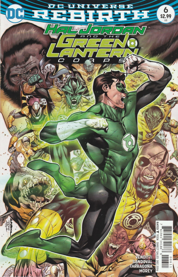 Hal Jordan And The Green Lantern Corps Rebirth