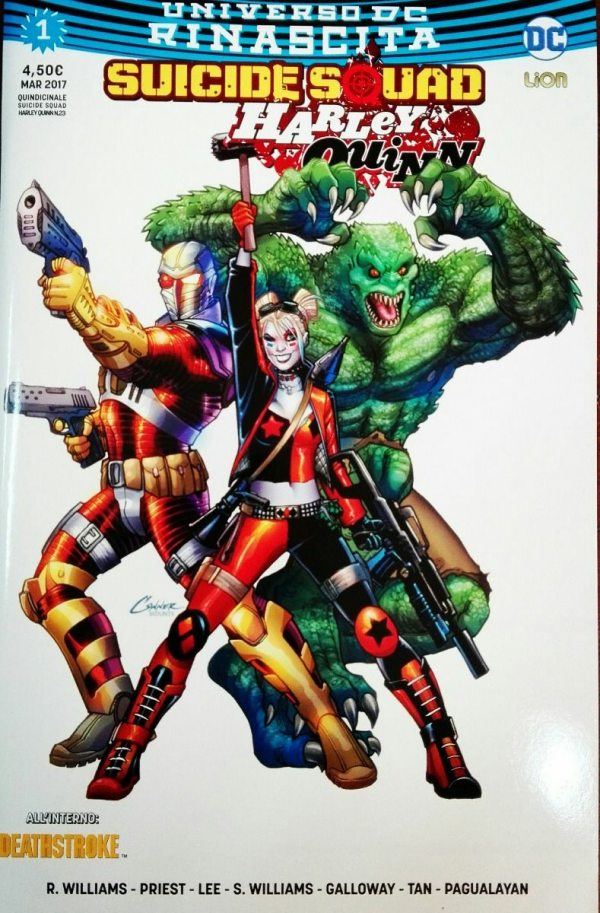 Suicide Squad / Harley Quinn Rinascita Ultravariant Cover