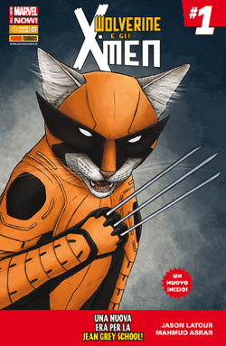 Wolverine E Gli X-men Cover Animal
