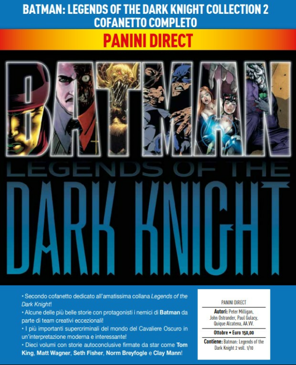 Batman Legends of the Dark Knight Collection 2 Cofanetto Completo 