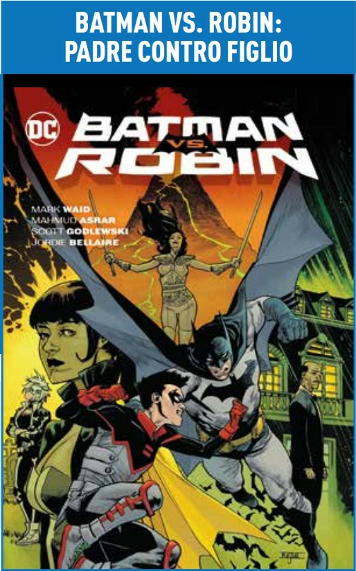 Batman Vs Robin Padre Contro Figlio DC Rebirth Collection