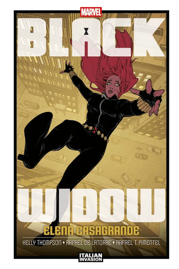 Black Widow Di Elena Casagrande Marvel Italian Invasion