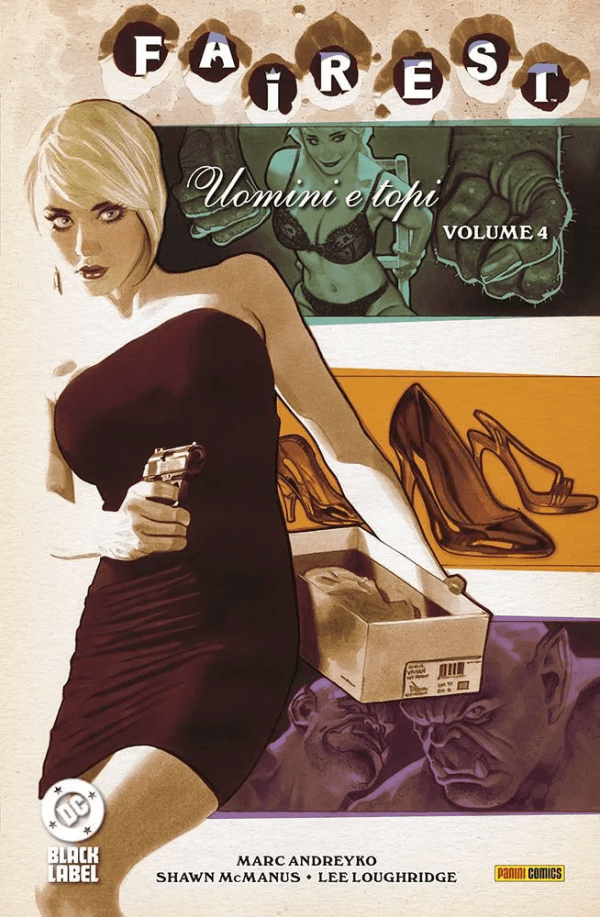 Fables Special Fairest 4 Uomini e Topi DC Black Label Hits