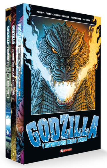 Godzilla I Dominatori Della Terra Cofanetto Variant Vol.1-3
