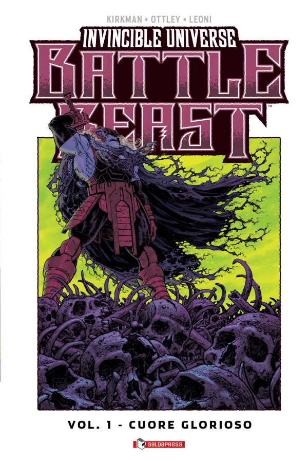 Invincible Universe Battle Beast 1 Cuore glorioso Variant di Tony Moore