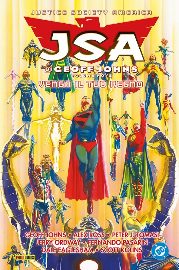 JSA Di Geoff Johns 9 Venga il Tuo Regno DC Evergreen