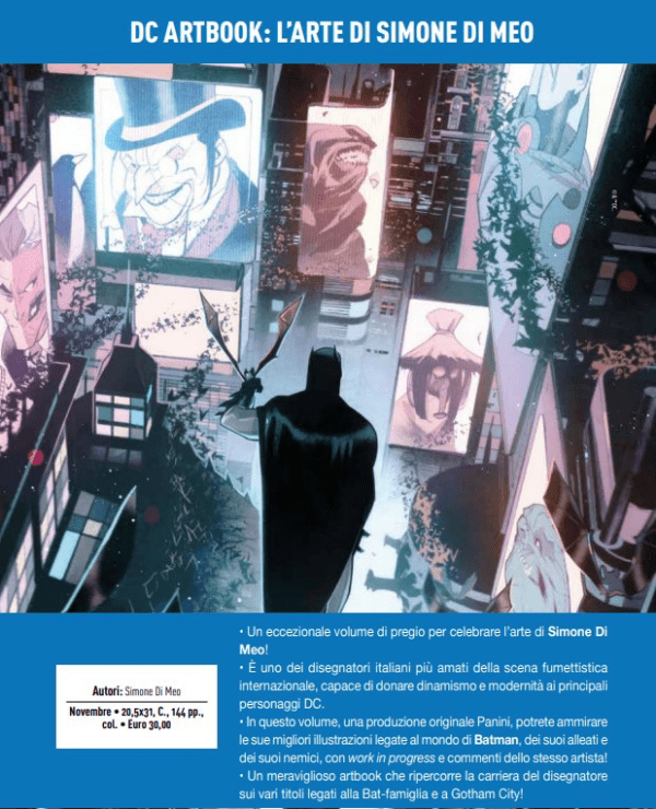 L'Arte Di Simone Di Meo DC Artbook