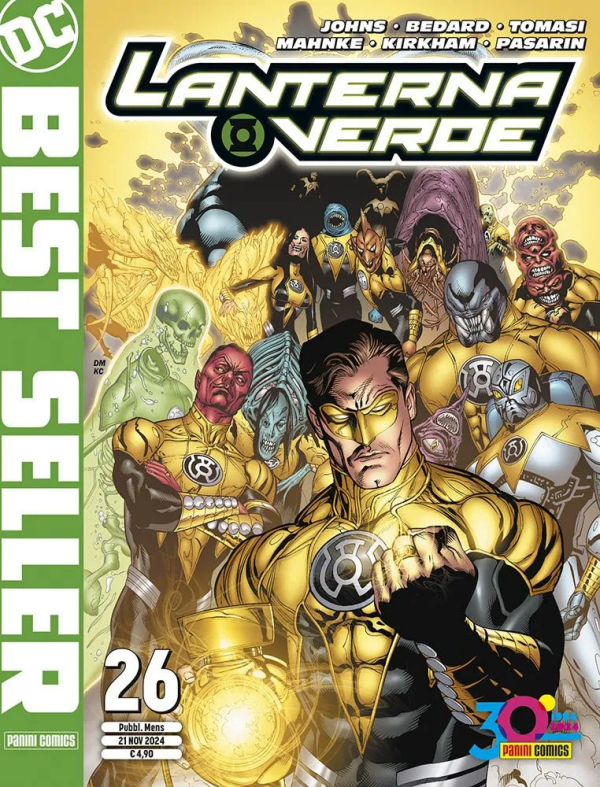 Lanterna Verde Di Geoff Johns 26 DC Best Seller