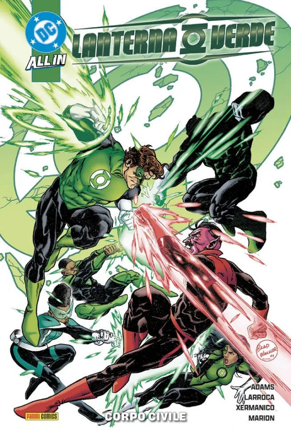 Lanterna Verde Hal Jordan 4 Corpo Civile DC Collection
