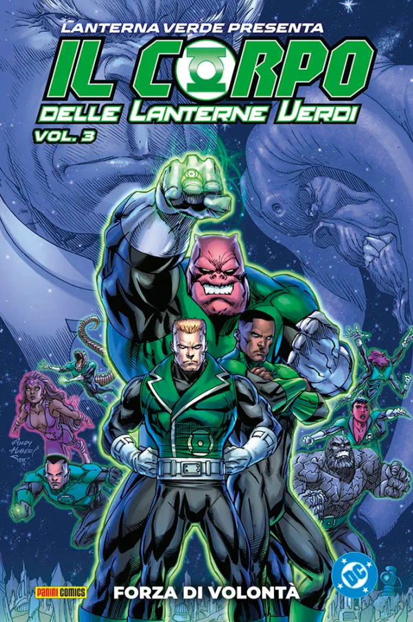 Lanterna Verde Presenta Il Corpo Delle Lanterne Verdi