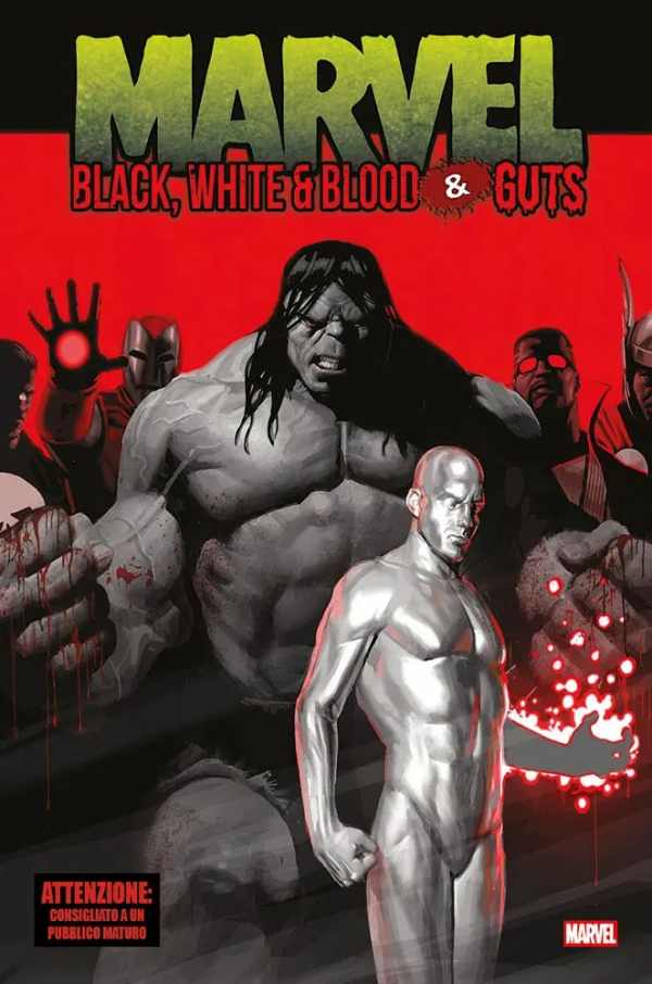 Marvel Black White & Blood & Guts