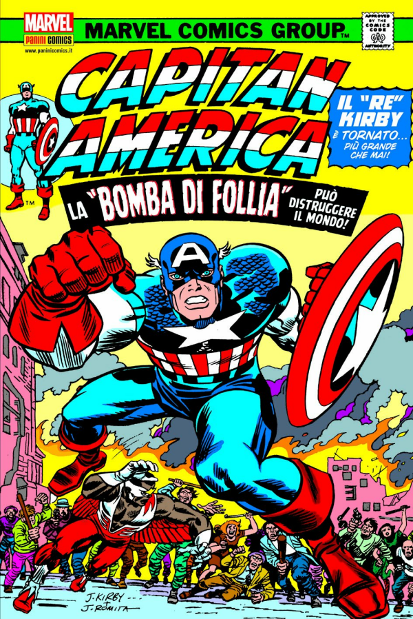 Marvel Omnibus Capitan America Di Jack Kirby Ristampa