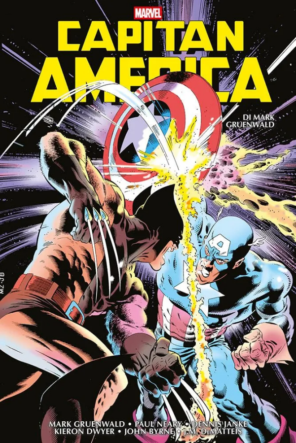 Marvel Omnibus Capitan America Di Mark Gruenwald