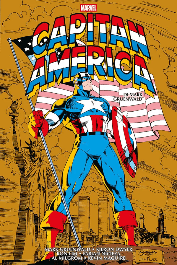 Marvel Omnibus Capitan America Di Mark Gruenwald