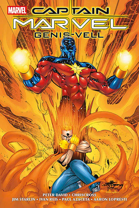 Marvel Omnibus Capitan Marvel Genis-Vell Di Peter David