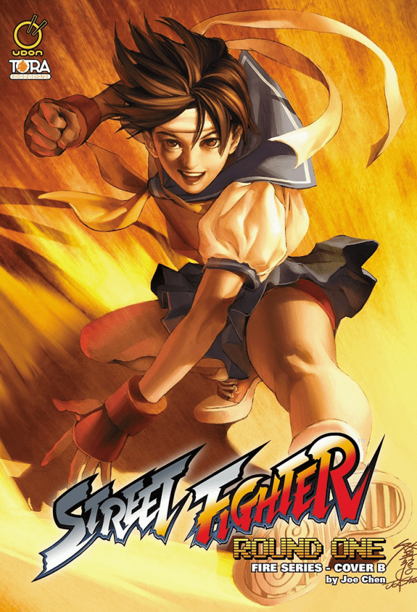 Street Fighter Round One Fire Series Cover B Di Joe Chen 