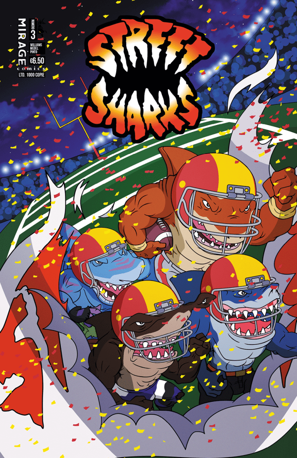 Street Sharks Spillato