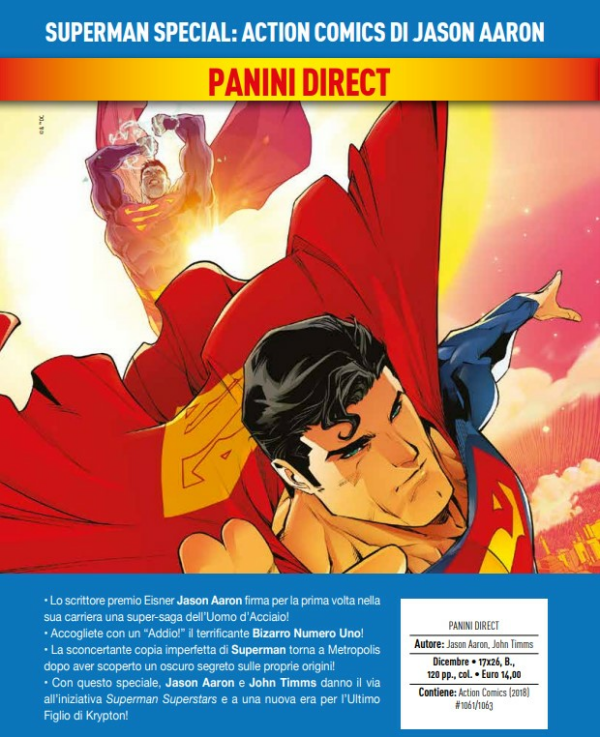 Superman Special Action Comics Di Jason Aaron DC Special