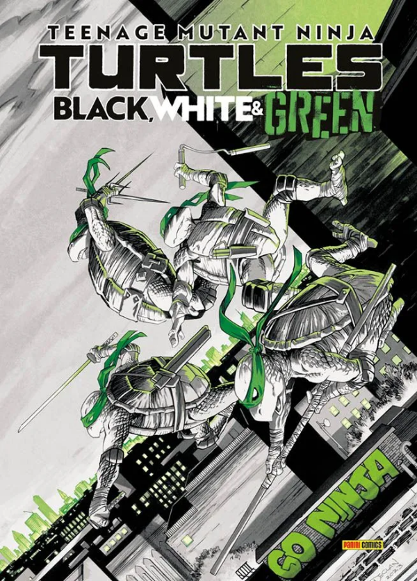 Teenage Mutant Ninja Turtles Black White & Green