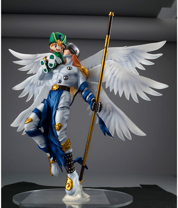 Digimon Adventure Angemon And Takeru Gem Statue Su Mangameit 2000