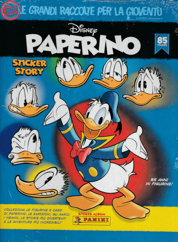 Donald Stickers Collection Limited Bundle Paperino Stickers Story 85 Years