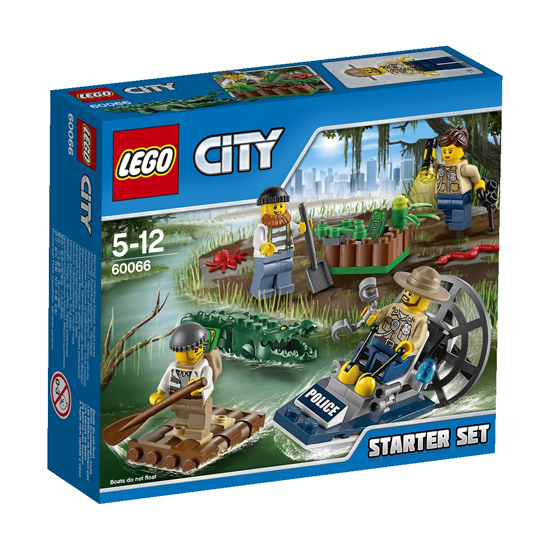 Lego City Polizia Starter Set Missione Nelle Palude 