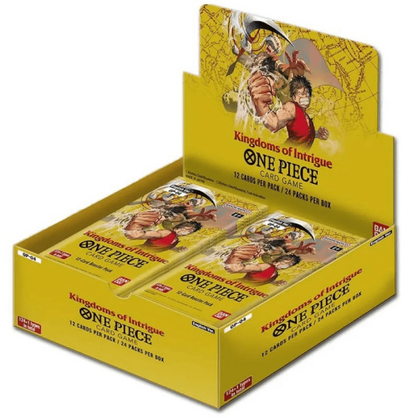 One Piece Card Game OP-04 Kingdoms Of Intrigue ENG Box 24 Buste