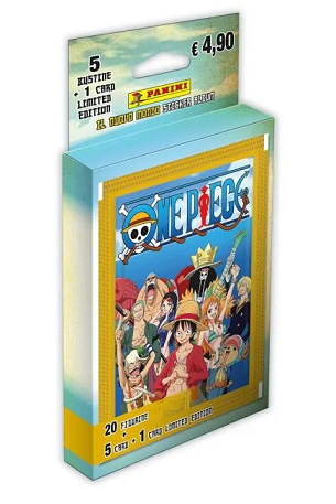 One Piece Il Nuovo Mondo Sticker & Trading Card Collection Ecoblister