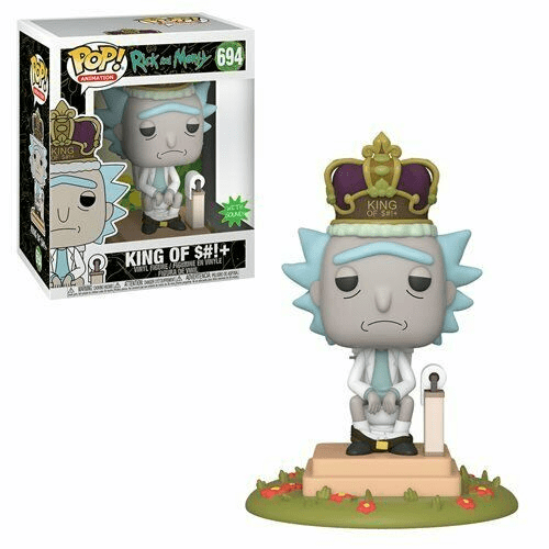 Rick And Morty King Of S. W/ Sound Pop!