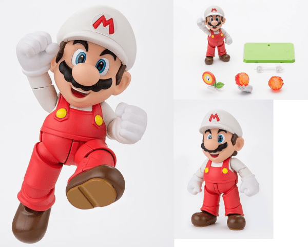 S.h. Figuarts Super Mario - Fire Mario Tamashii Web Limited