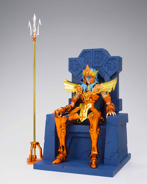 Saint Seiya Myth Cloth Ex Sea Imperial Emperor Poseidon Throne Set