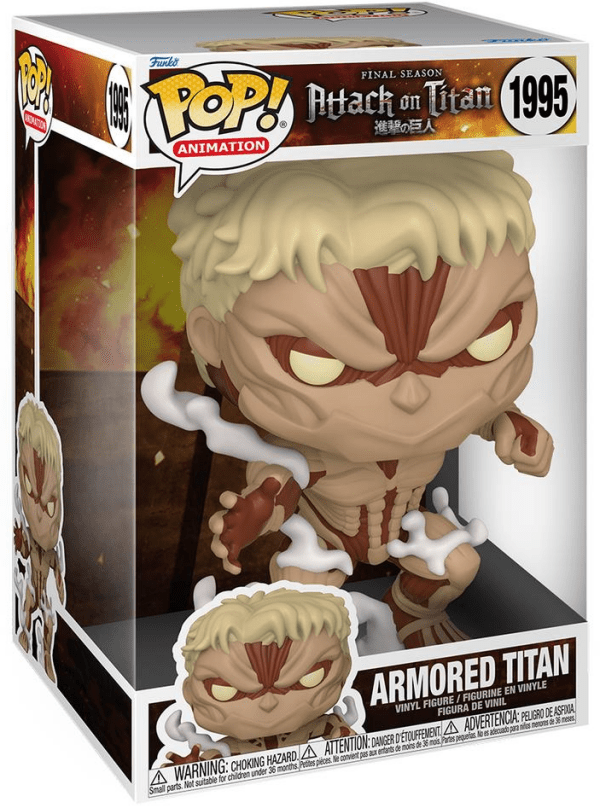 Attack On Titan Armored Titan Jumbo 1995 Funko Pop! 