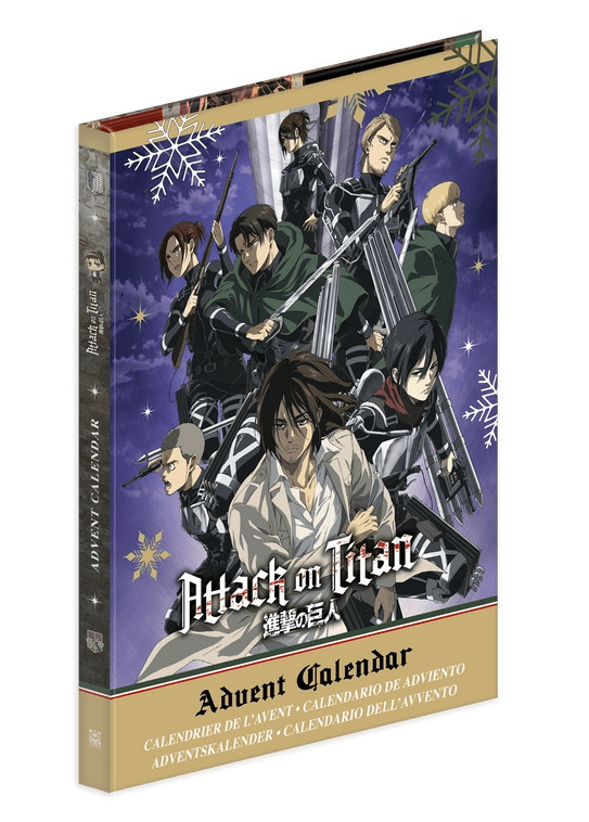 Attack On Titan Calendario Dell'Avvento 2026