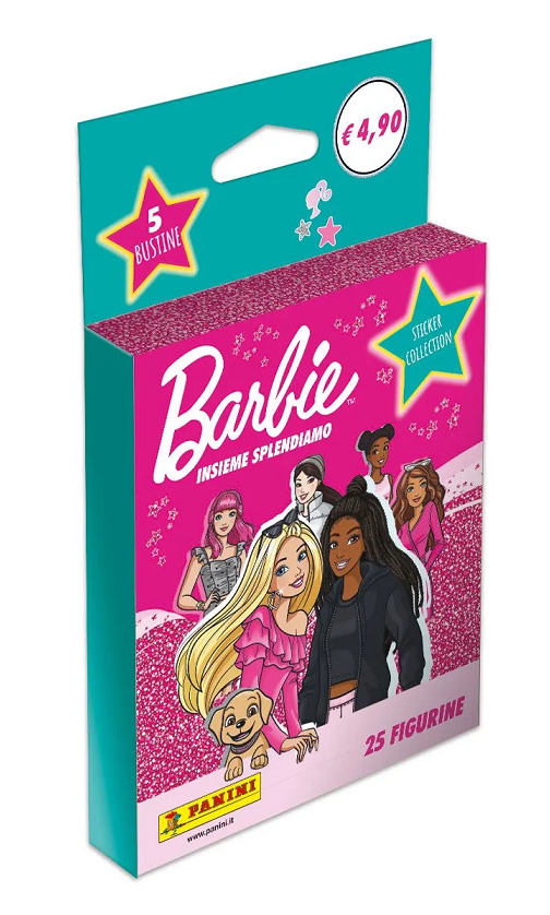 Barbie Insieme Splendiamo Sticker Collection Ecoblister