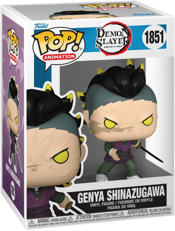 Demon Slayer Genya Shinazugawa 1851 Funko Pop! 