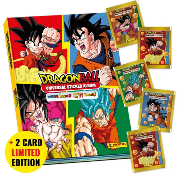 Dragon Ball Universal Sticker Collection Hardcover + 13 Ecoblister