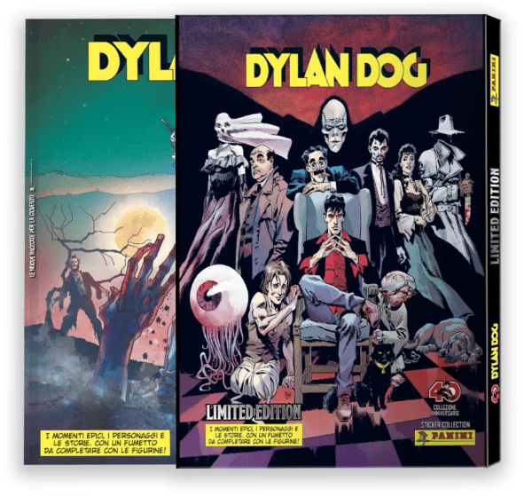 Dylan Dog Sticker Album E Trading Card Collection Cofanetto Limited Edition