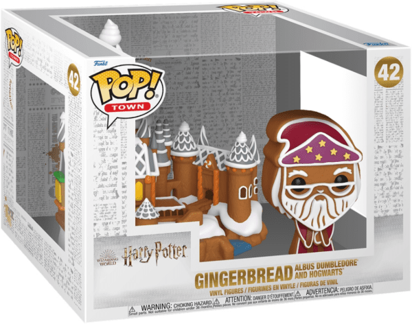 Harry Potter Holyday Gingerbread Albus Dumbledore And Hogwarts 42 Funko Pop!