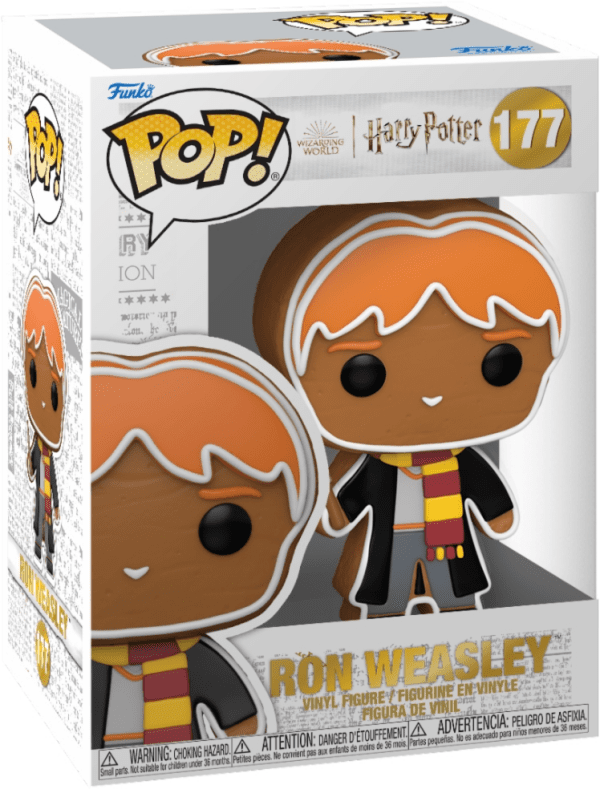 Harry Potter Holyday Gingerbread Ron Weasley 177 Funko Pop!
