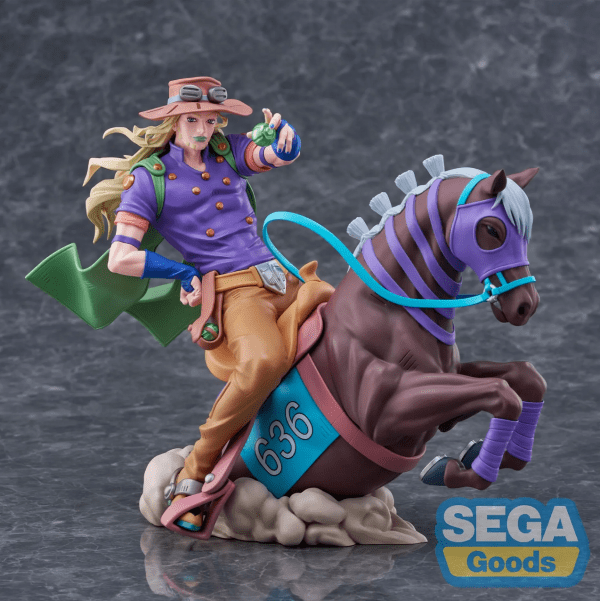 Jojo Bizarre Adventure Steel Ball Run Gyro Zeppeli Xross Link Max Figure 