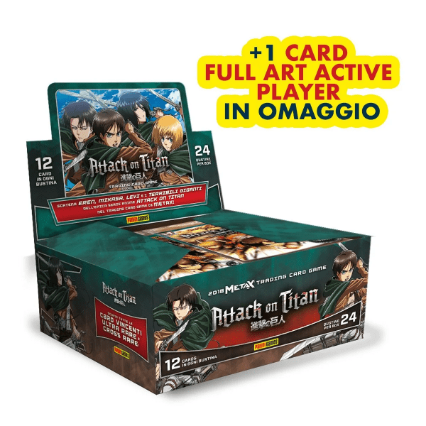 L'Attacco Dei Giganti Trading Card Game Booster Box