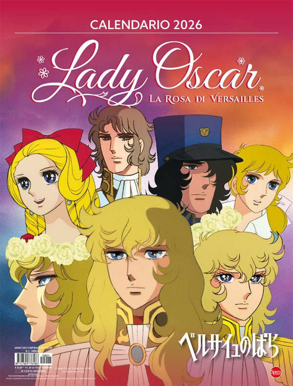 Lady Oscar Calendario 2026