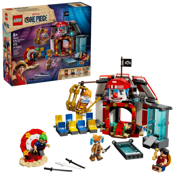 Lego One Piece 75637 La Tenda Del Circo Di Bagy Il Clown 