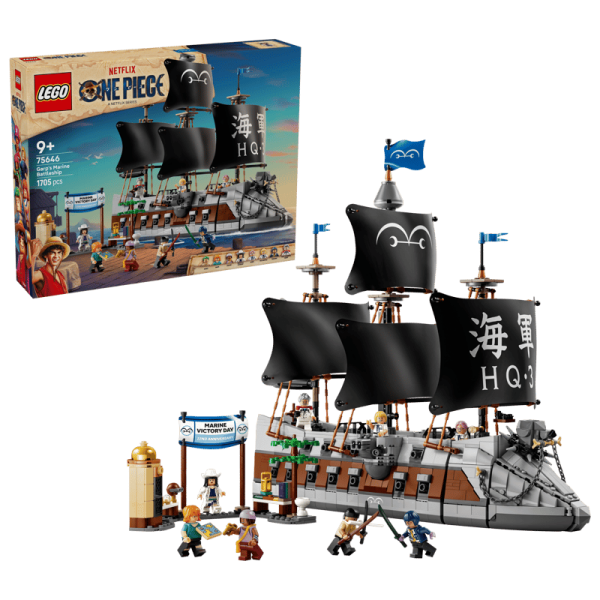 Lego One Piece 75646 La Nave Da Guerra Di Garp