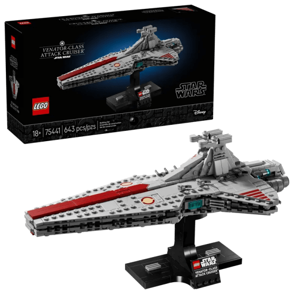 Lego Star Wars 75441 Attack Cruiser Classe Venator
