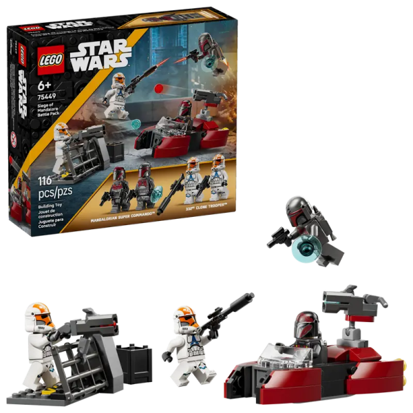 Lego Star Wars 76449 Battle Pack Assedio Di Mandalore