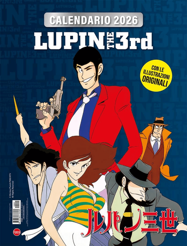 Lupin The 3rd Calendario 2026